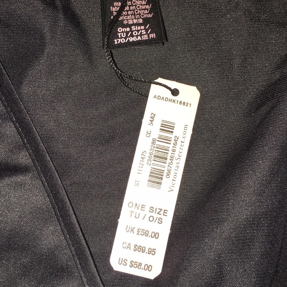 New-Victoria's Secret Silky Xmas Kimono Bath Robe - Picture 5 of 7